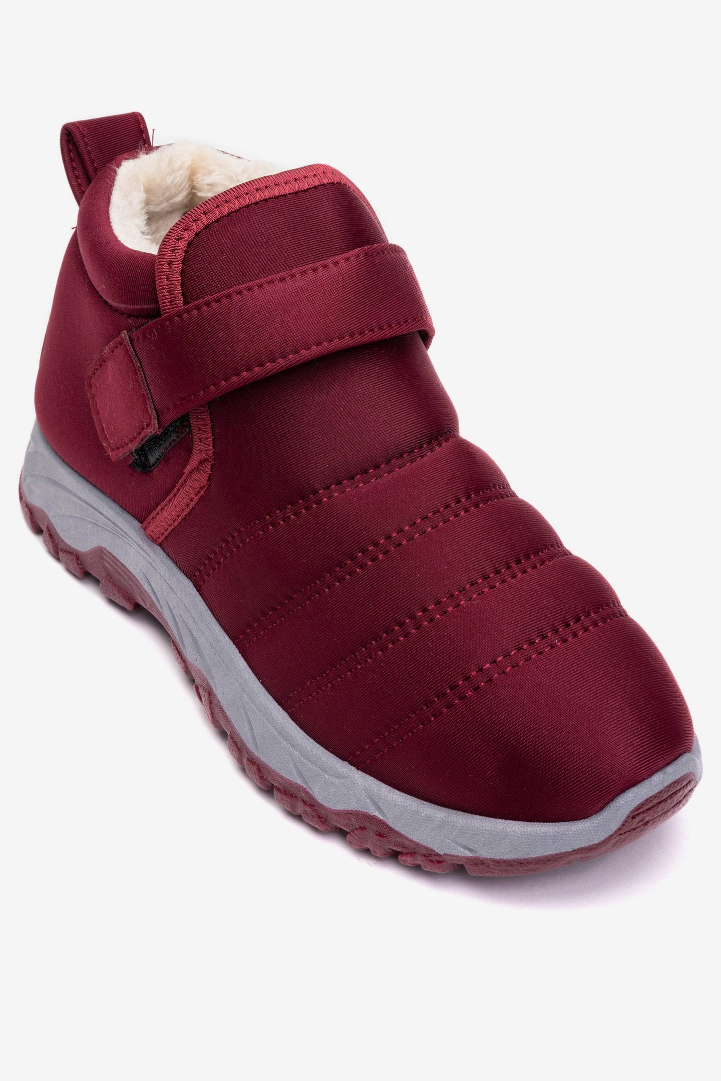 Zapato Mujer Burdeo Gira Chancleta Chancleta
